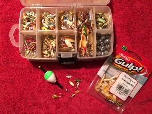 ice fishig tackle box