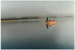 Man fishing