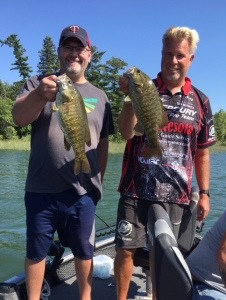 smallmouth me and guy