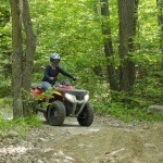 ATV on Spider Lake Trail