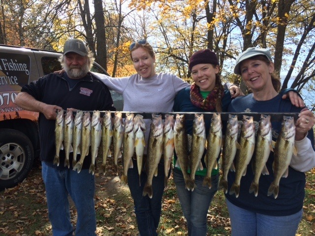 walleyes fall family Oct 20